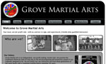 Grove Martial Arts Website thumbnail